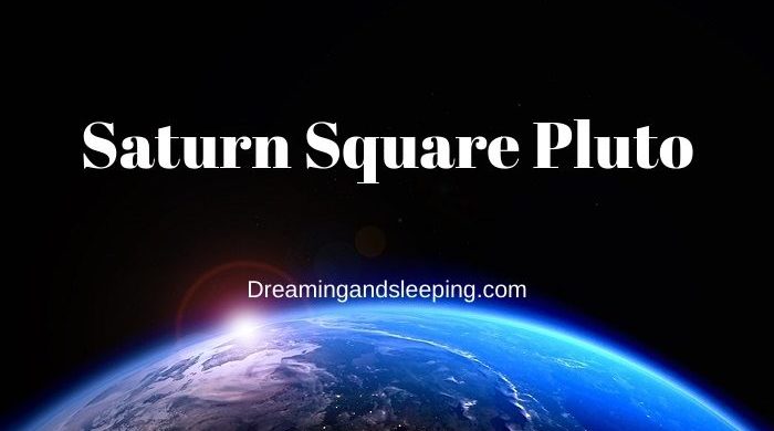 Saturn Square Pluto Synastry